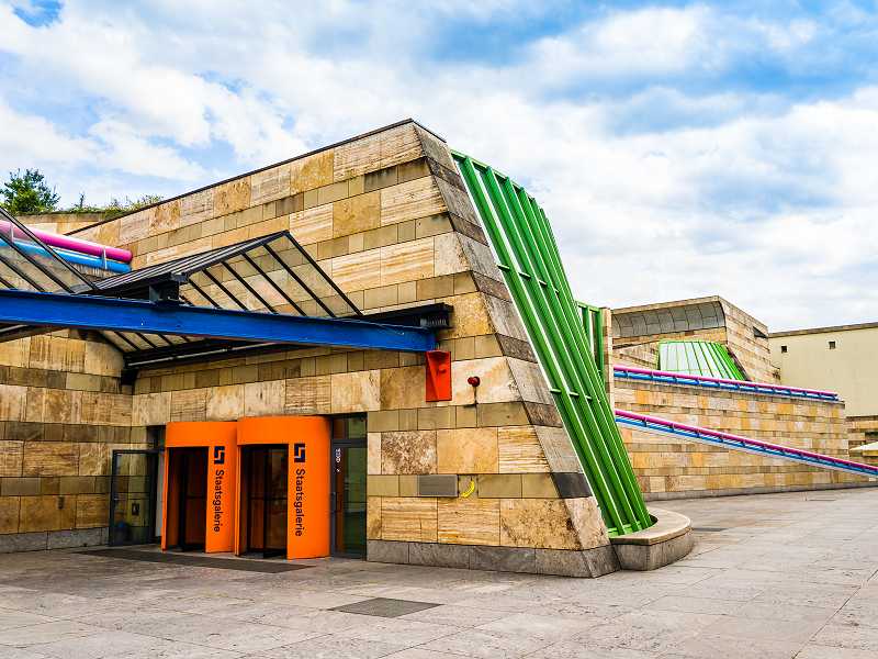Ausgang / Eingang der Staatsgalerie
