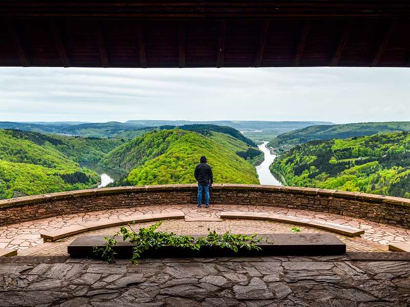 Aussichtspunkt Saarschleife