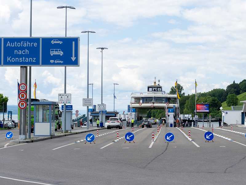 Autofähre nach Konstanz