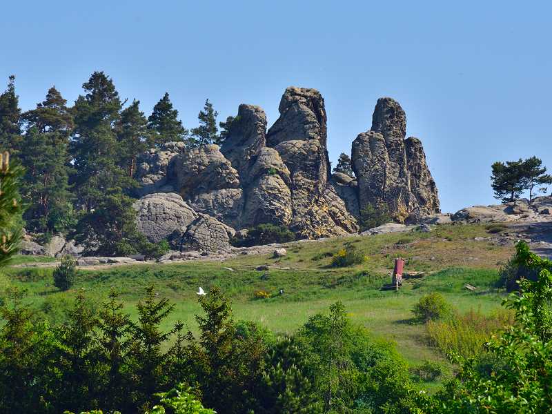 Beeindruckende Felsformation