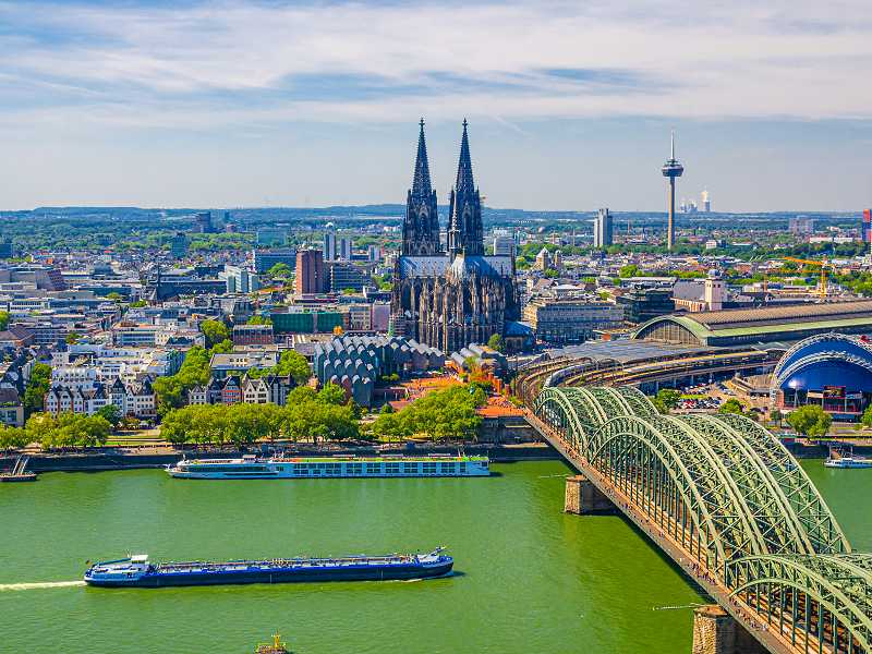 Blick auf Köln mit dem Dom