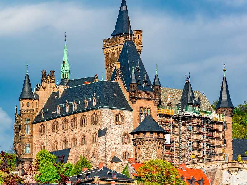 Das Schloss in Wernigerode