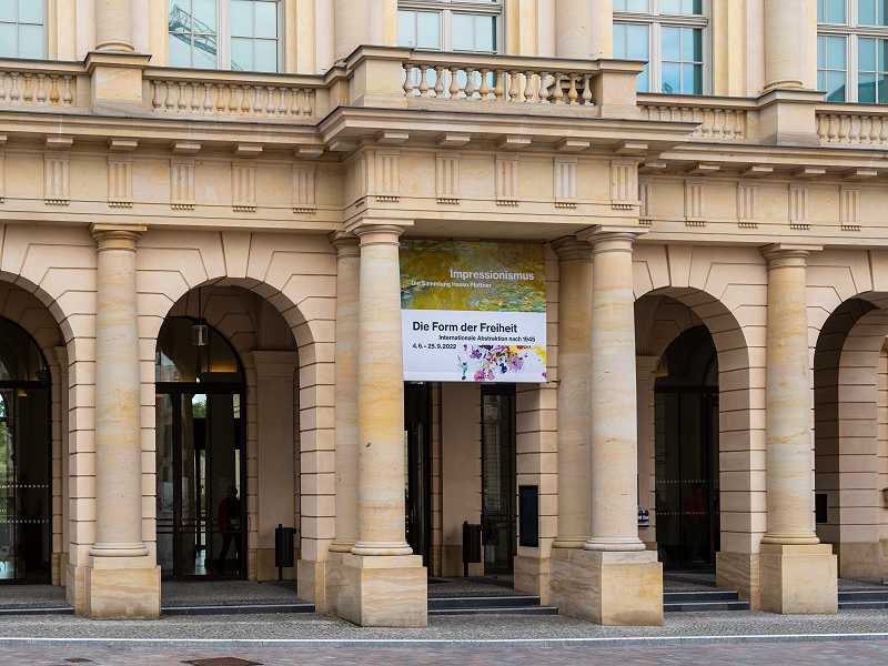 Eingang zum Museum Barberini