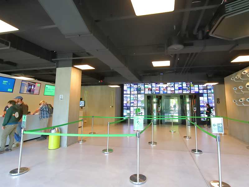Eingang zum Spionagemuseum