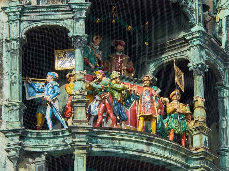 Figuren vom Glockenspiel