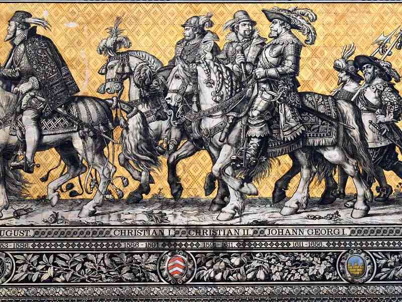 Fliesen aus Meißner Porzellan