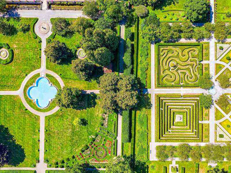 Garten von Kloster Salem