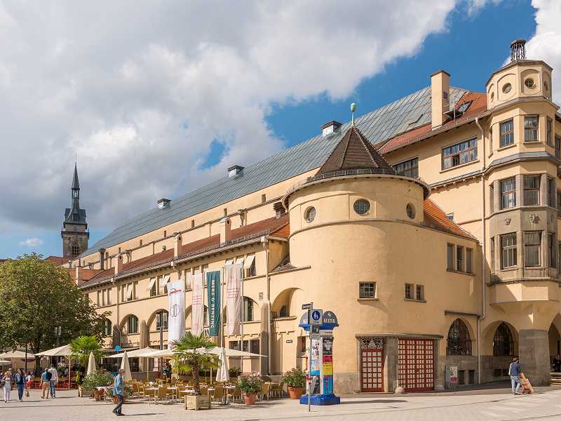 Gebäude der Markthalle Stuttgart