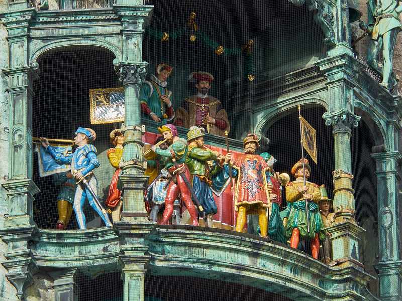 Glockenspiel am Marienplatz