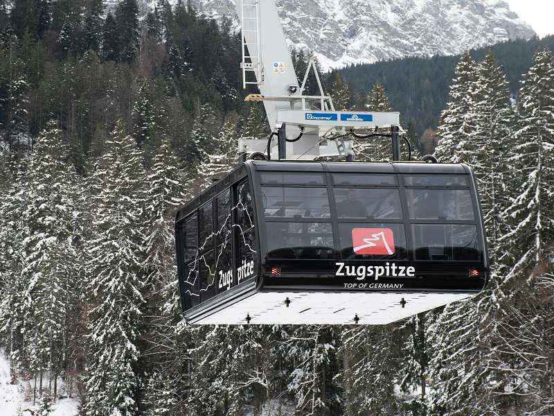 Gondel zur Zugspitze