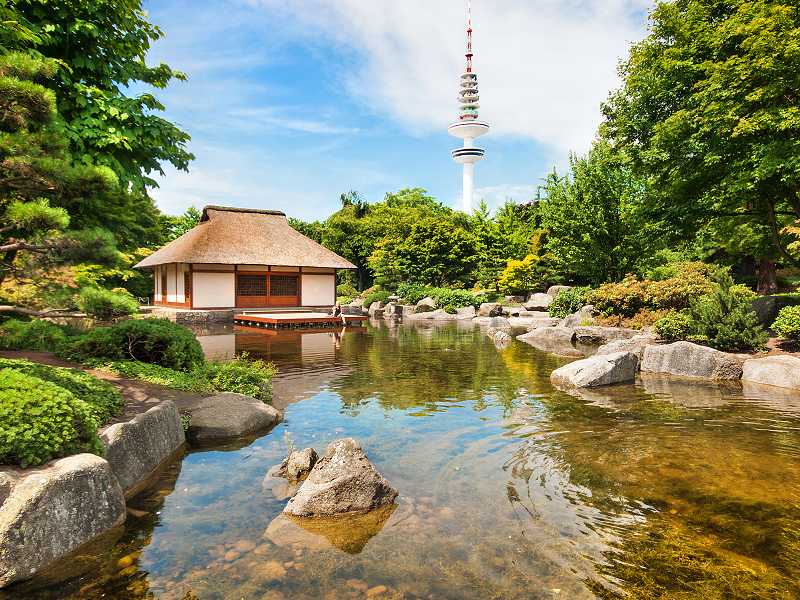 Japanischer Garten in Planten un Blomen