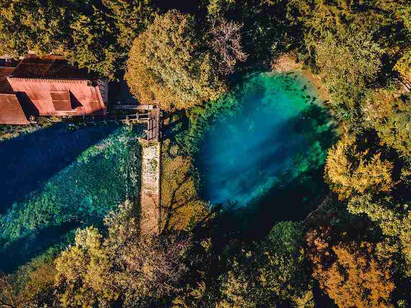 Panorama vom Blautopf