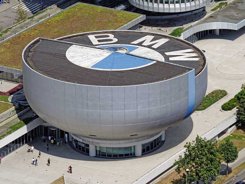 Panorama vom BMW Museum