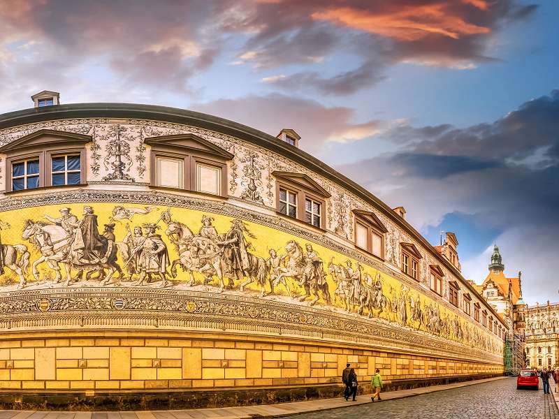 Panorama vom Fürstenzug