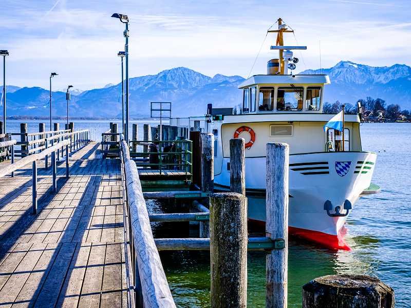 Schifffahrt auf dem Chiemsee