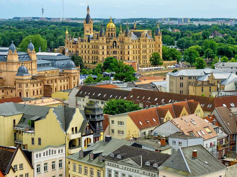 Schwerin, Landeshauptstadt von Mecklenburg-Vorpommern