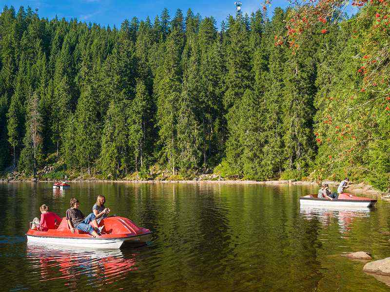 Tretbootfahren Mummelsee