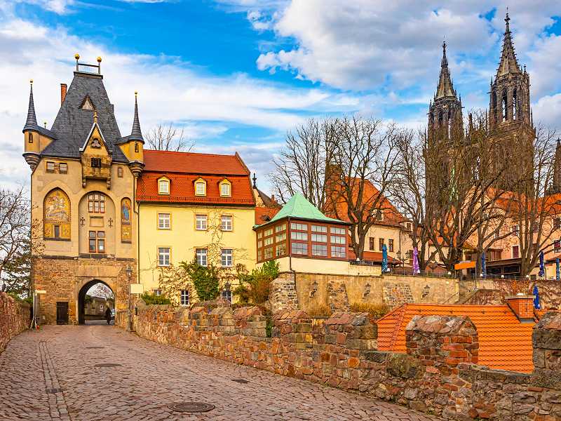 Weg zur Albrechtsburg