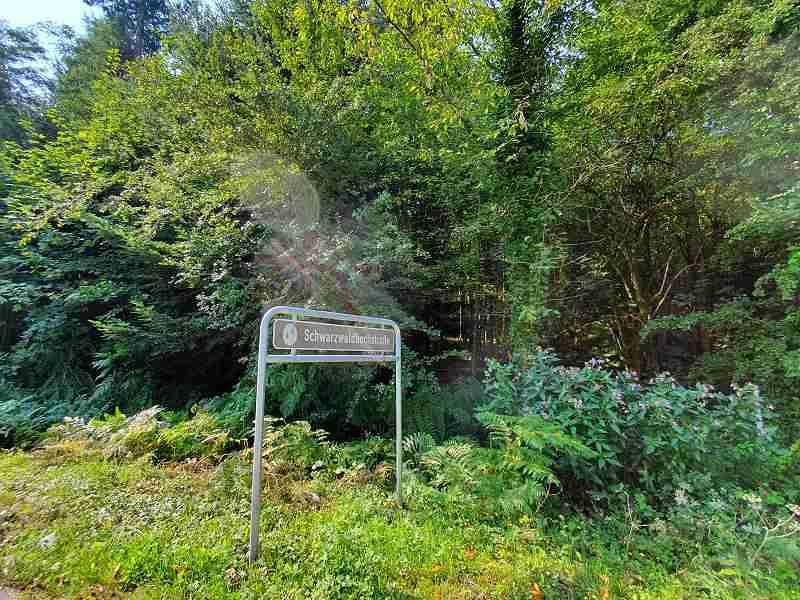 Wegweiser zur Schwarzwaldhochstraße