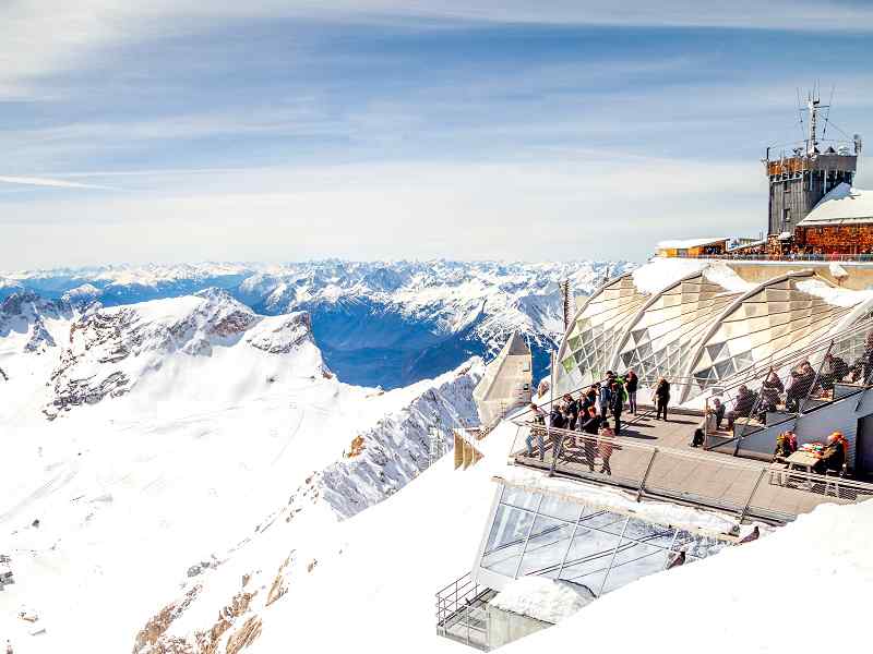 Zugspitze Aussichtsplattform